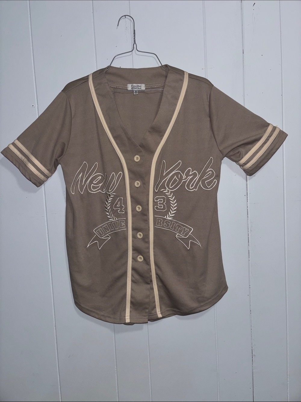 New York University Baseball Jersey